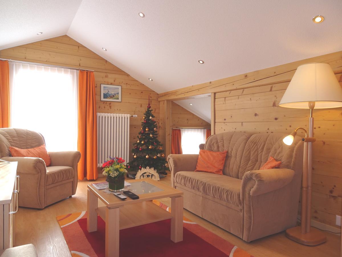 Apartmán Sunnegga Grächen Exteriér fotografie